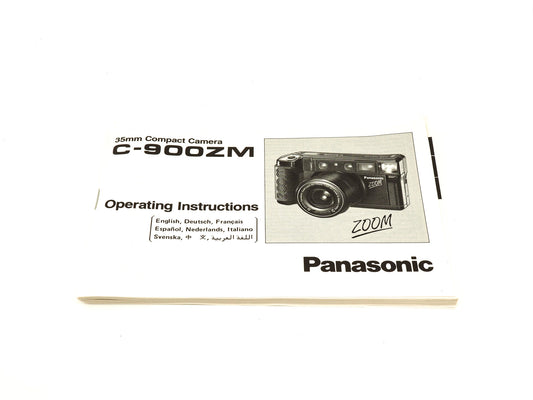 Panasonic C-900ZM Instructions - Accessory