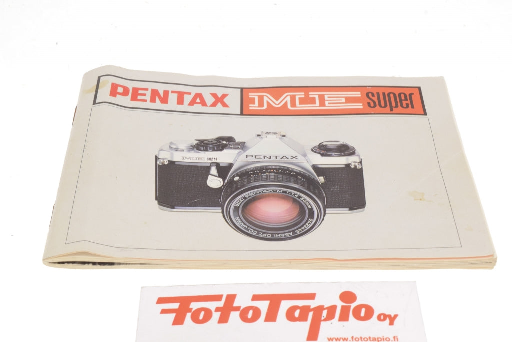 Pentax ME Super Instruction Manual English