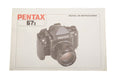 Pentax 67 II Instruction Manual - Accessory