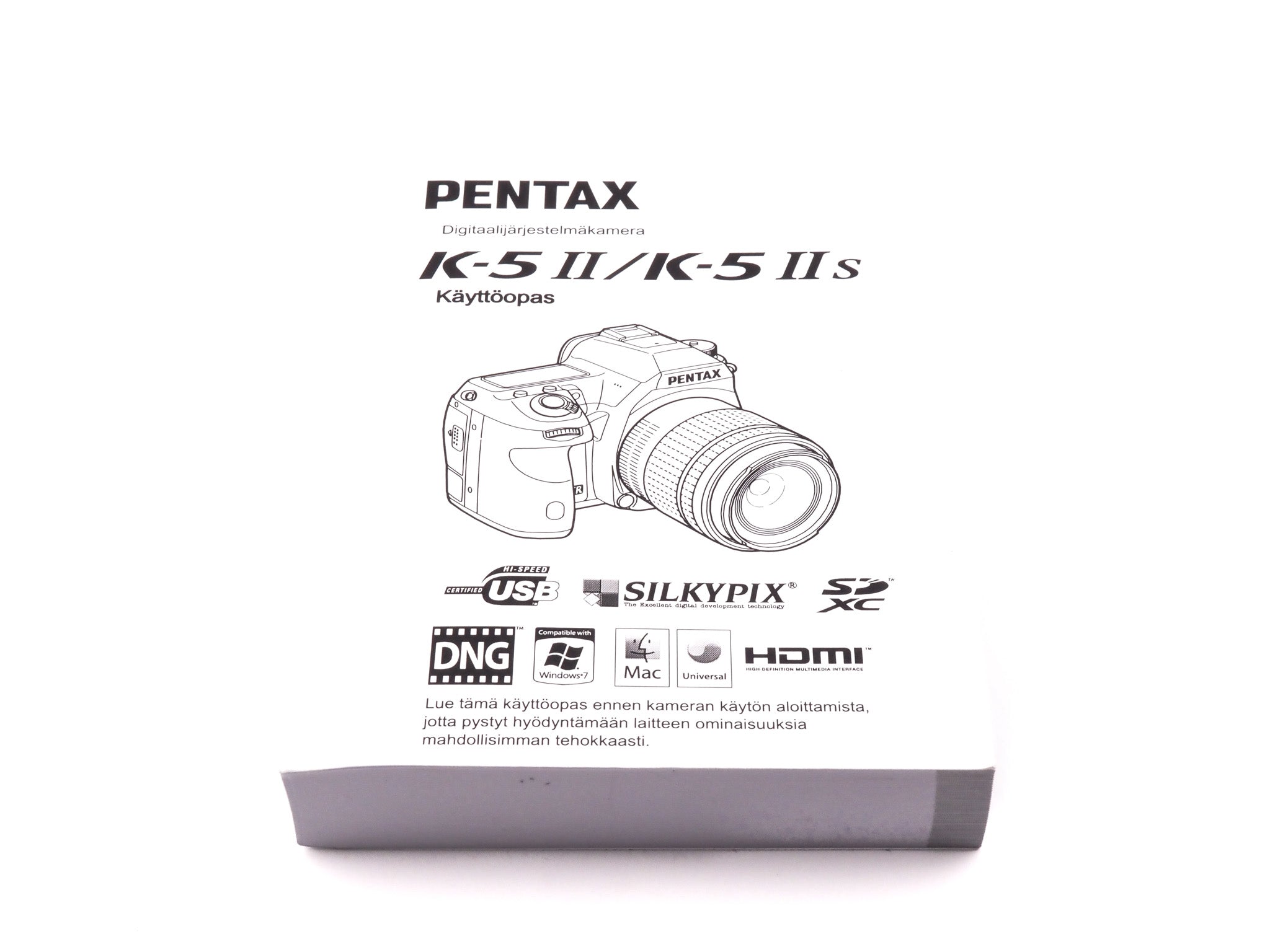 Pentax K-5 II/K-5 IIs Instruction Manual - Accessory – Kamerastore