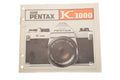 Pentax K1000 Instructions - Accessory