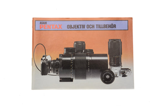 Pentax Lenses and Accessories Instruction Booklet - Accessory