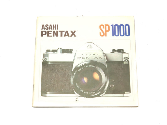Pentax Spotmatic SP 1000 Instructions - Accessory