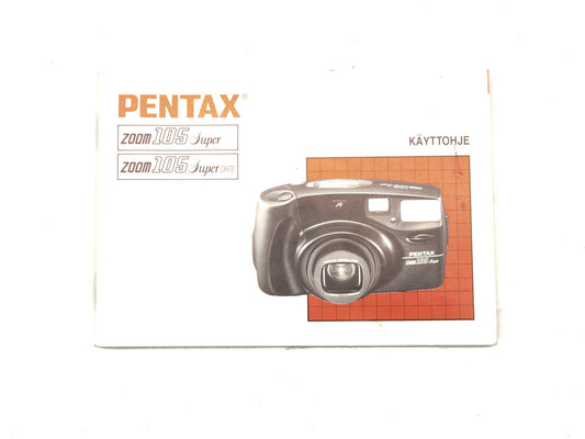 Pentax Zoom105 Super /Zoom105 Super Date Instructions - Accessory