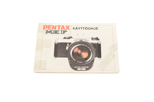 Pentax ME F Instruction Manual - Accessory
