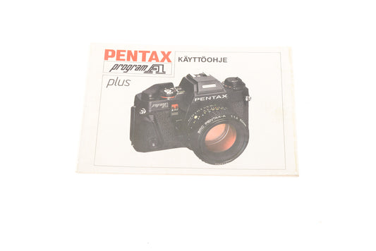 Pentax Program A Plus Instructions - Accessory