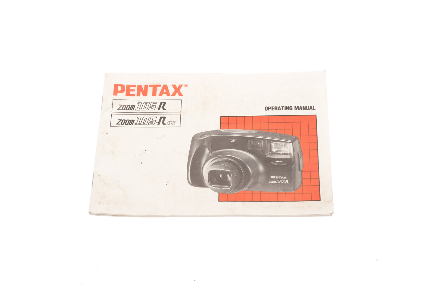 Pentax Zoom105-R/Zoom105-R Date Instructions - Accessory
