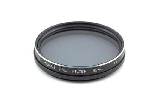 Vemar 52mm Polarizing Filter 4x - Accessory