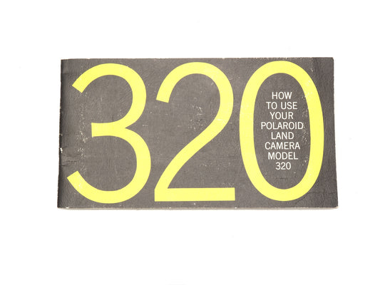 Polaroid Land Camera 320 Instruction Manual - Accessory