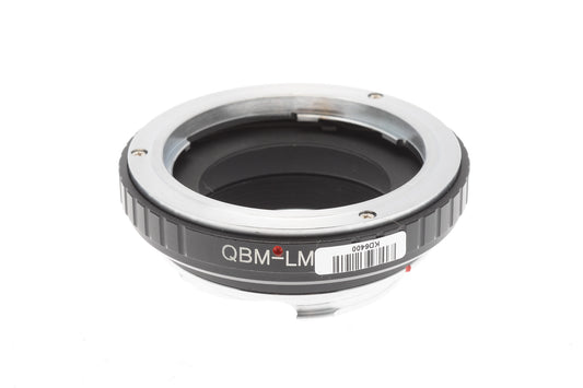 Generic Rollei QBM to Leica M (QBM - LM) Adapter - Lens Adapter