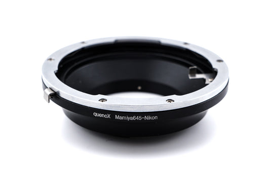 Quenox Mamiya 645 - Nikon F (M645-F) Adapter - Lens Adapter