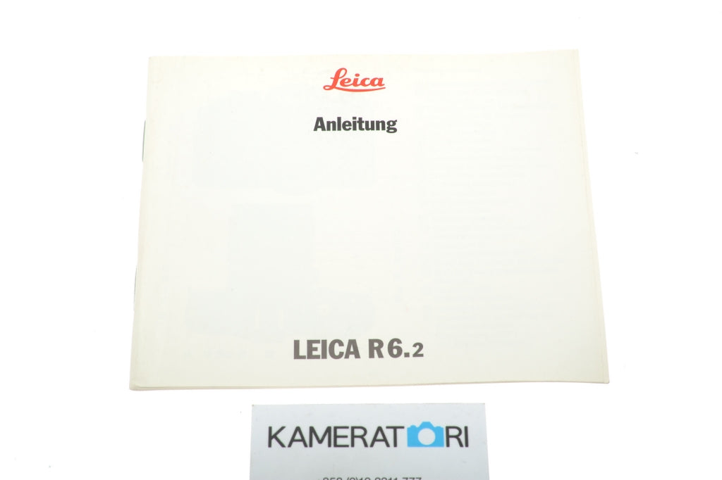 Leica R6.2 Anleitung