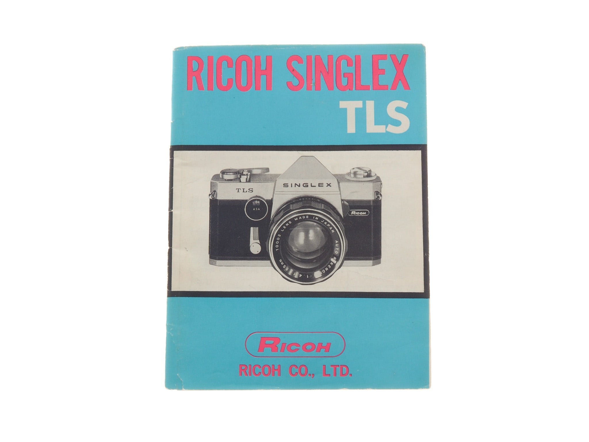 Ricoh Singlex TLS Instructions - Accessory