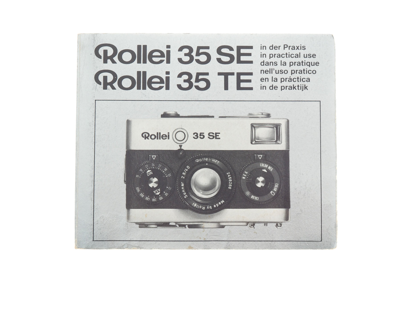 Rollei 35 SE / 35 TE Instructions - Accessory