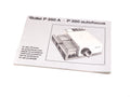 Rollei P350 Autofocus Instructions - Accessory