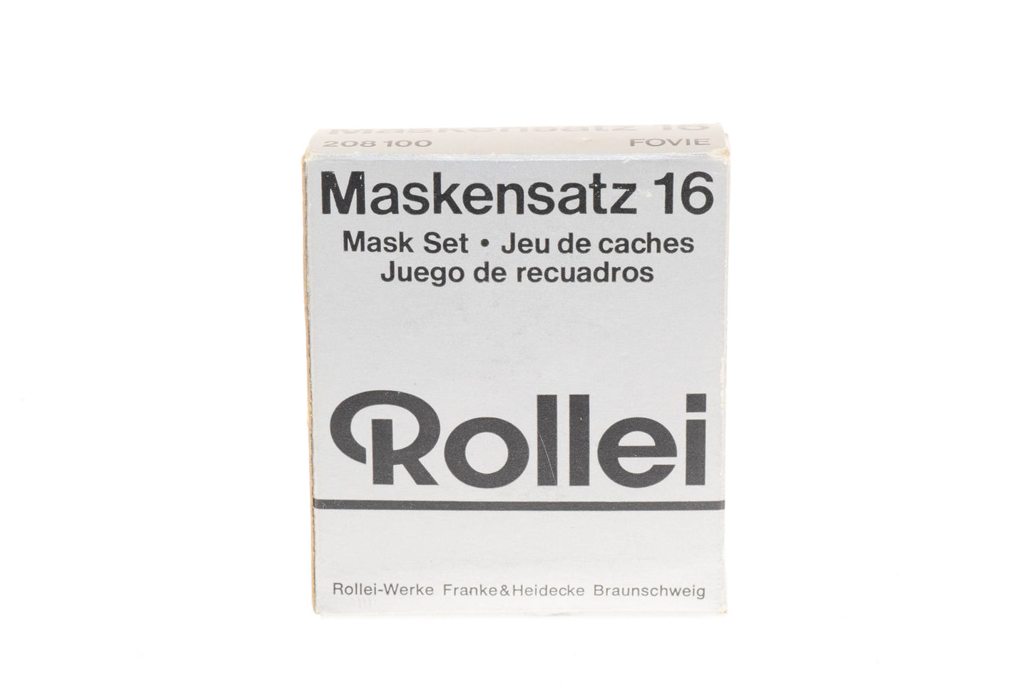Rollei Mask Set 16 - Accessory