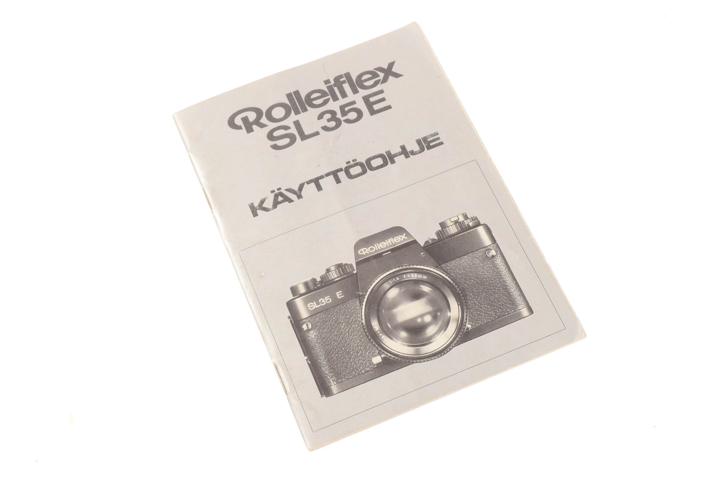 Rollei Rolleiflex SL35E Instructions - Accessory