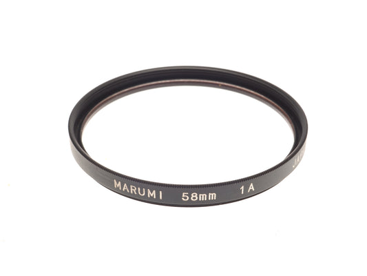 Marumi 58mm 1A Filter - Accessory