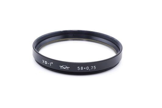 KMZ 58mm UV Filter 1x - Accessory