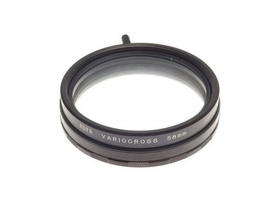 Hoya 58mm Vario Cross Filter - Accessory