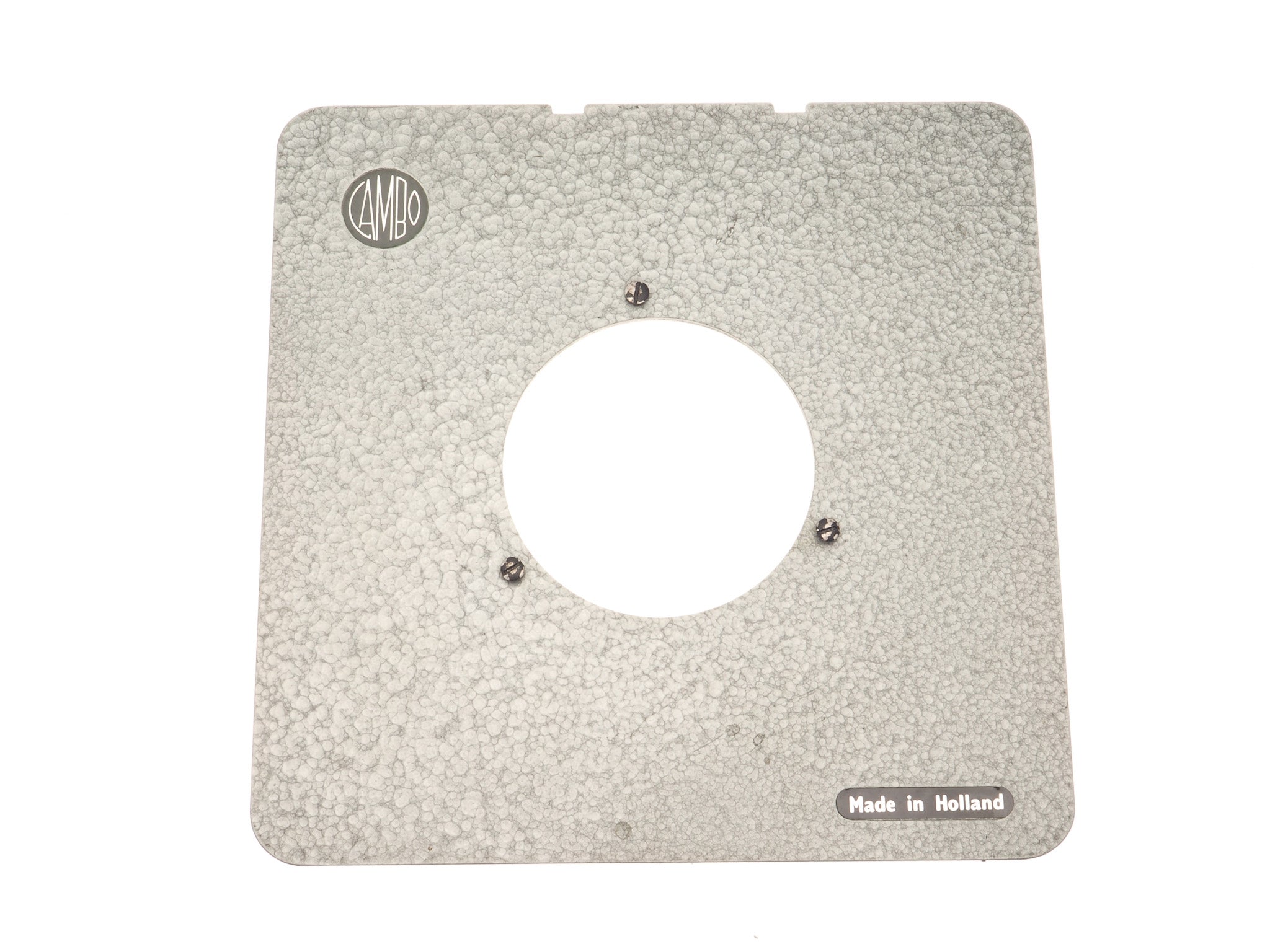 Cambo C-225 Flat Lens Board (Copal #3) - Accessory