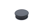 A durable black plastic cap set for protecting your camera body interiors and the back of your lens. M42 mount.
