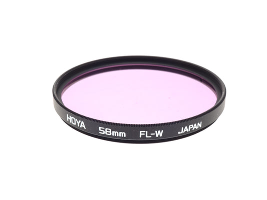Hoya 58mm Color Correction Filter FL-W - Accessory