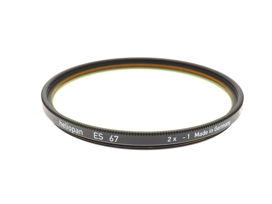 Heliopan 67mm 2x -1 Yellow Filter - Accessory
