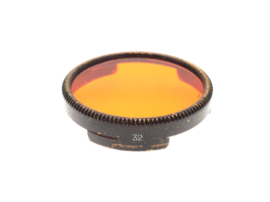 Generic 32mm Orange Push-On Filter - Accessory
