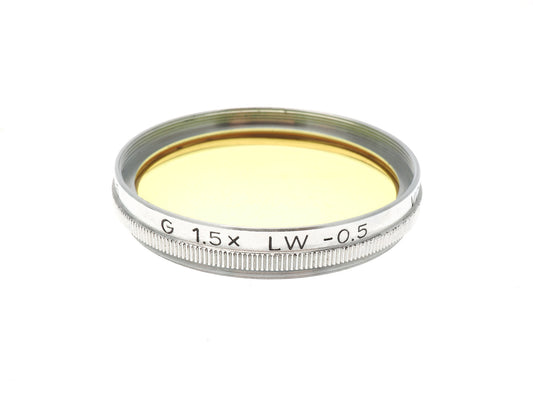 Voigtländer 40.5mm 301/32 AR G 1.5x LW -0.5 Yellow Filter - Accessory