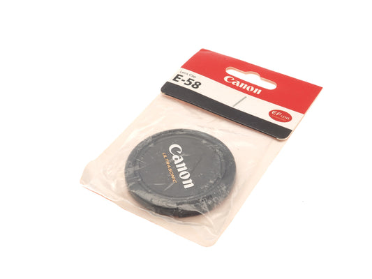 Canon 58mm Lens Cap E-58 - Accessory