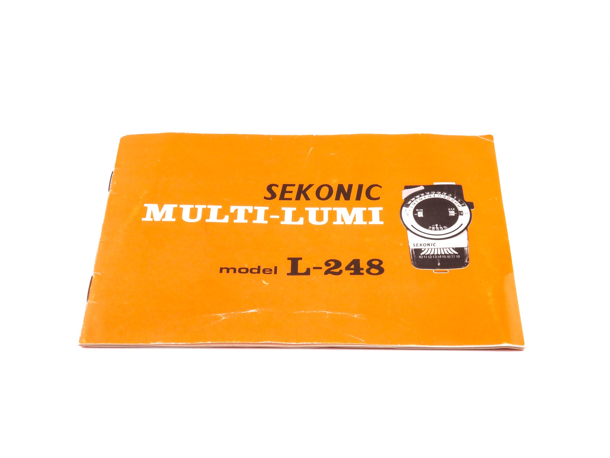 Sekonic L248 Multi-Lumi Instructions - Accessory