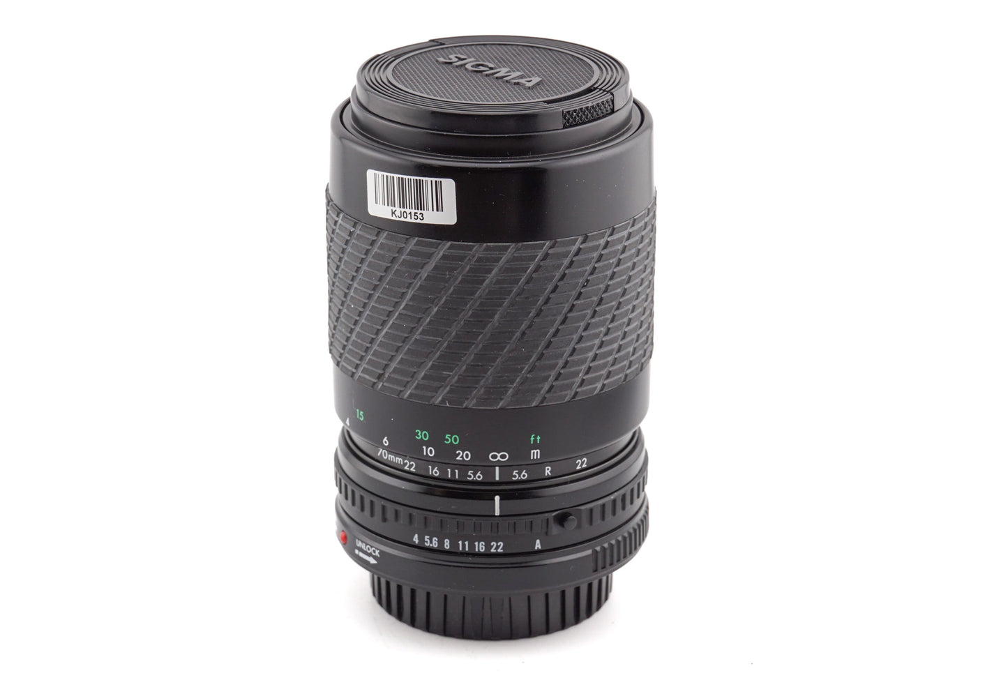 Sigma 70-210mm f4-5.6 Zoom-K Multi-Coated - Lens