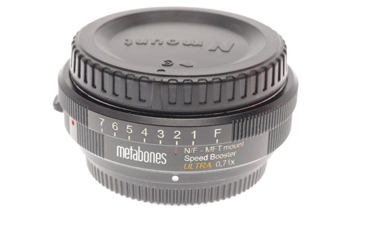 Metabones Nikon F(G) - M4/3 Speed Booster Ultra 0.71x - Lens Adapter