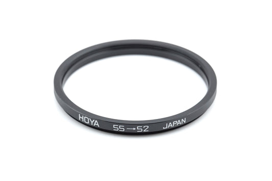 Hoya 55mm - 52mm Step-Down Ring - Accessory