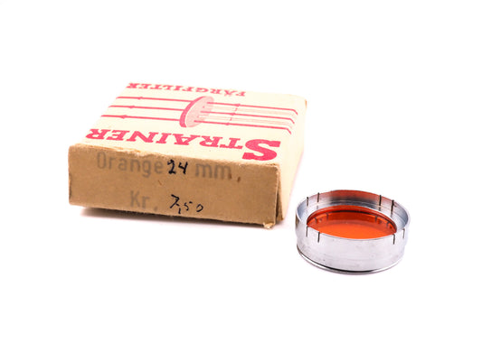 Strainer 24mm Orange Filter - Accessory