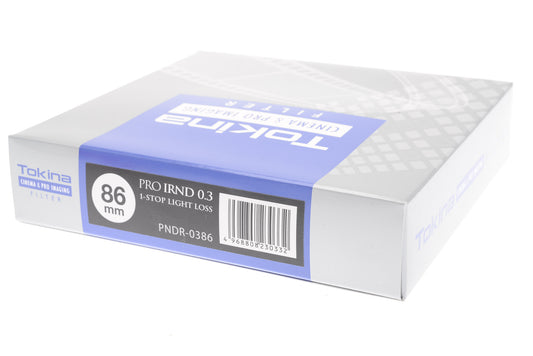 Tokina 86mm Pro IRND 0.3 PNDR-0386 - Accessory