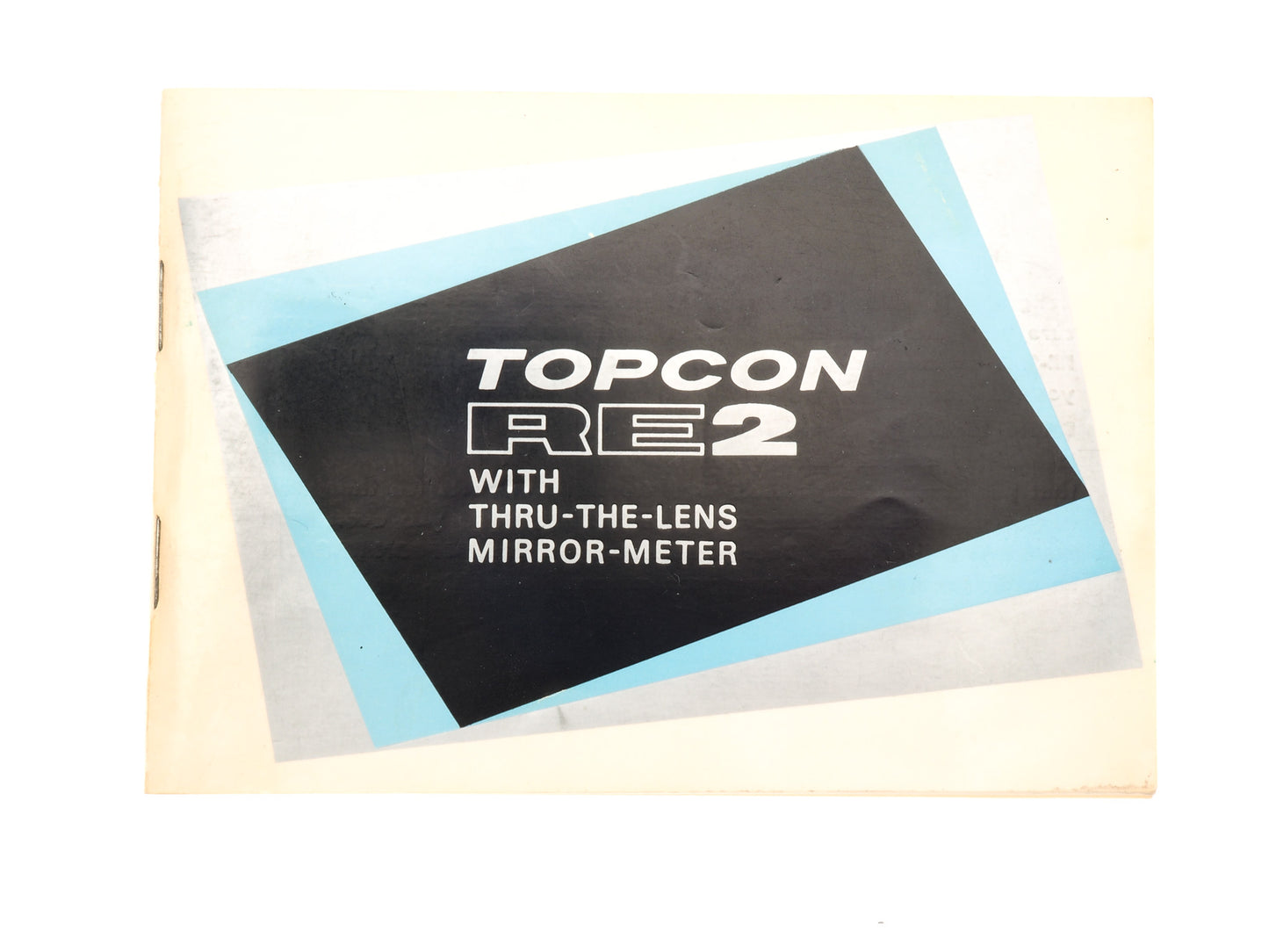 Topcon RE2 Instructions - Accessory