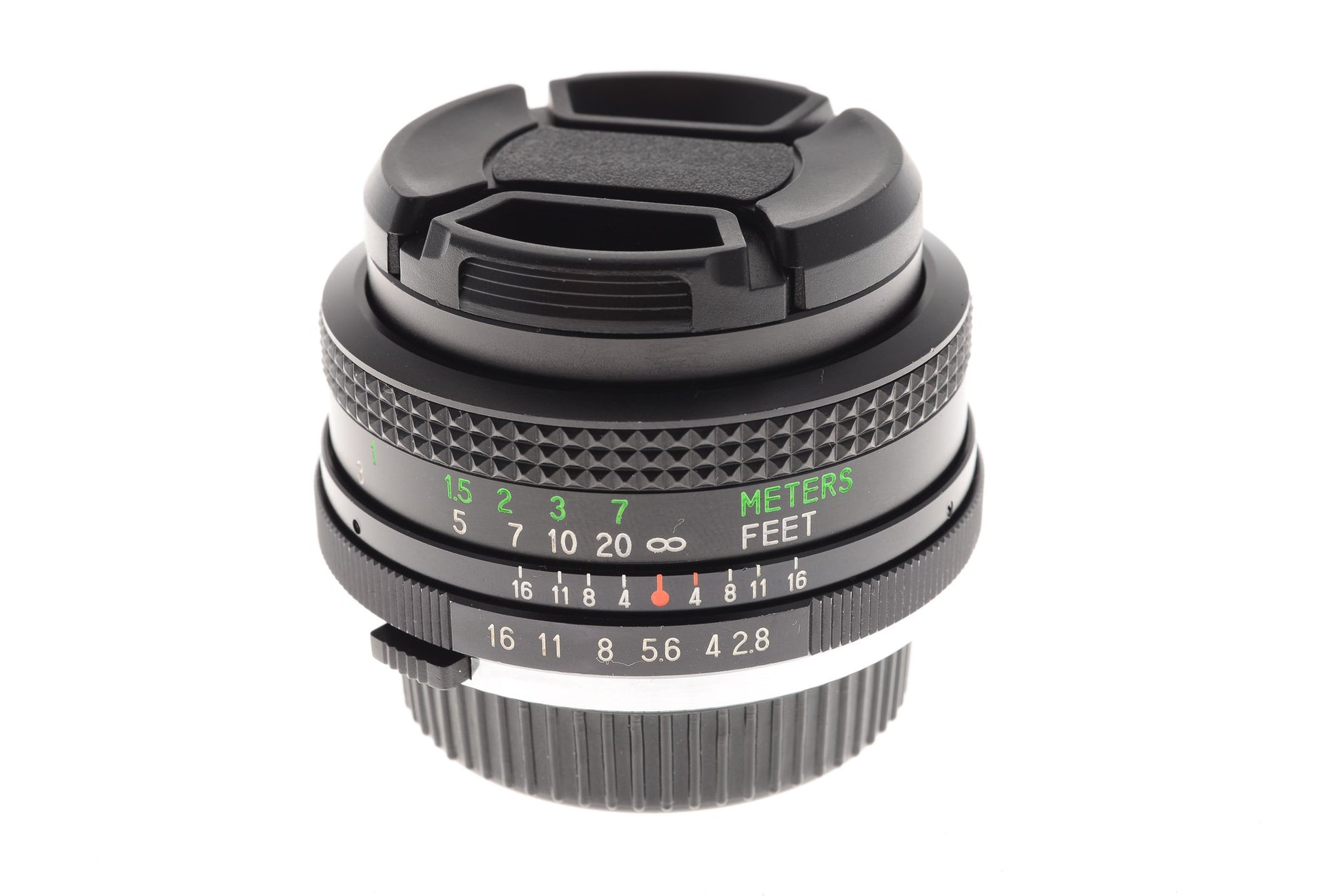 Objectif VIVITAR WIDE ANGLE 24mm 1:2.8 MC pour Olympus OM avec bouchons Objectif VIVITAR WIDE ANGLE 24mm 1:2.8 MC pour Olympus OM avec bouchons
