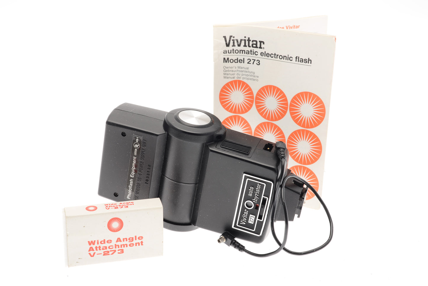 Vivitar 273 Electronic Flash - Accessory