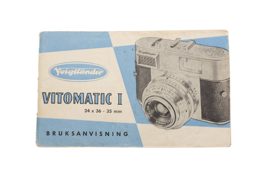 Voigtländer Vitomatic I Instructions - Accessory
