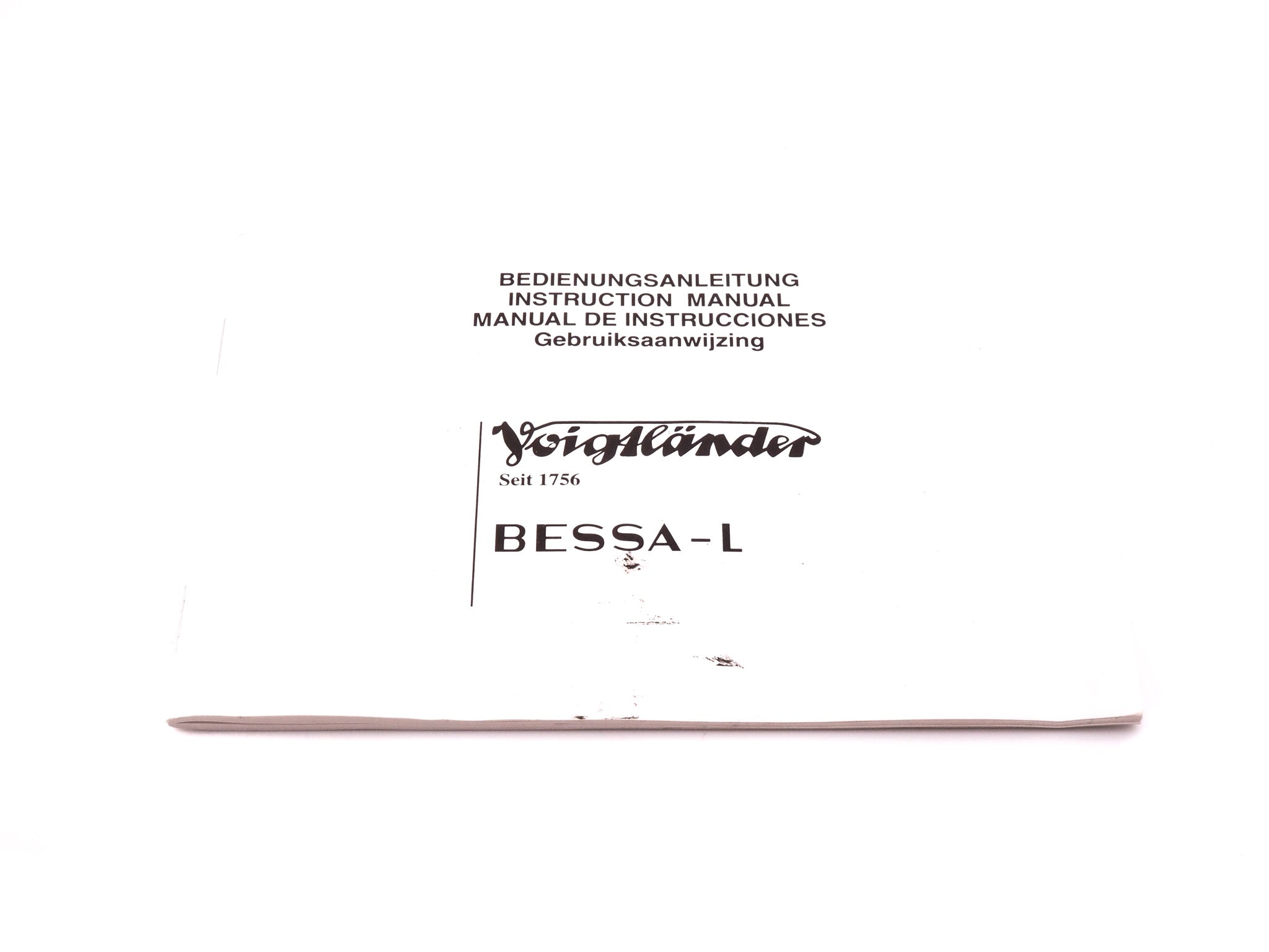 Voigtländer Bessa L Instructions - Accessory