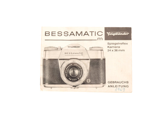 Voigtländer Bessamatic Instructions - Accessory