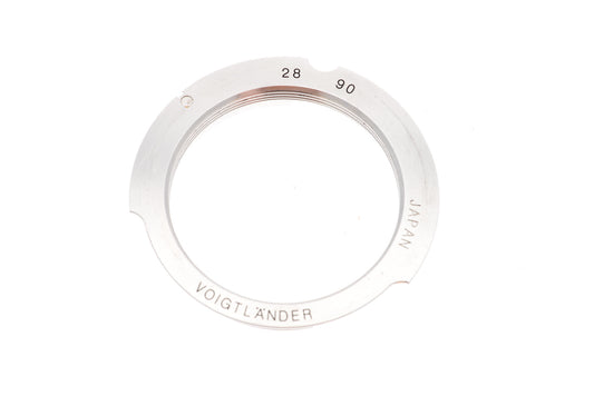 Voigtländer M-Bayonet Adapter Ring 28/90mm - Lens Adapter