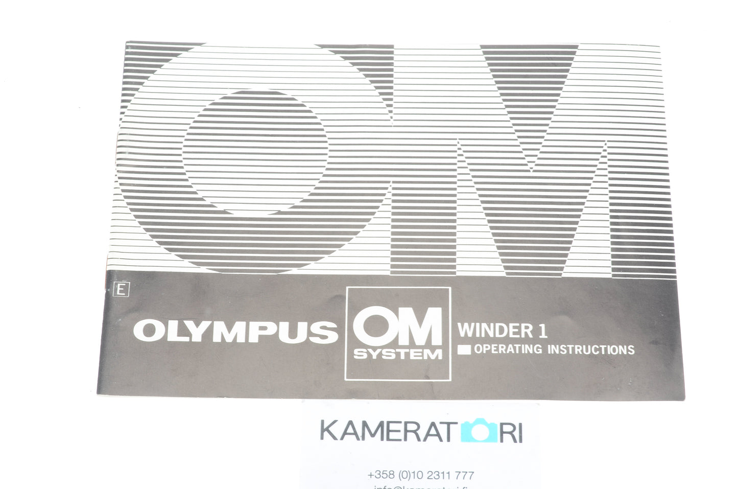Olympus Winder 1 Operating Instructions