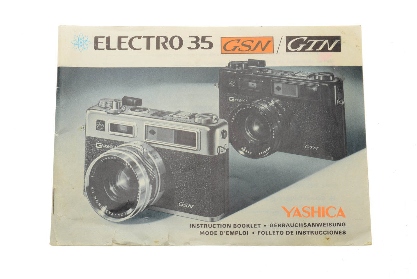 Yashica Electro 35 GSN / GTN Instructions - Accessory
