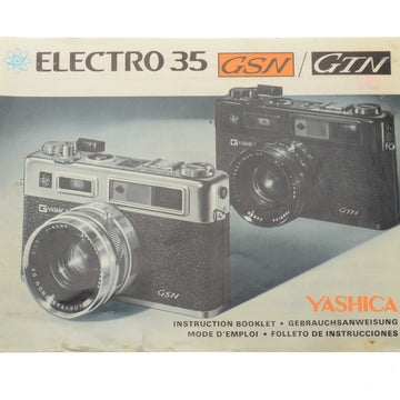 Yashica Electro 35 GSN / GTN Instructions