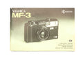 Yashica MF-3 Instruction Manual - Accessory