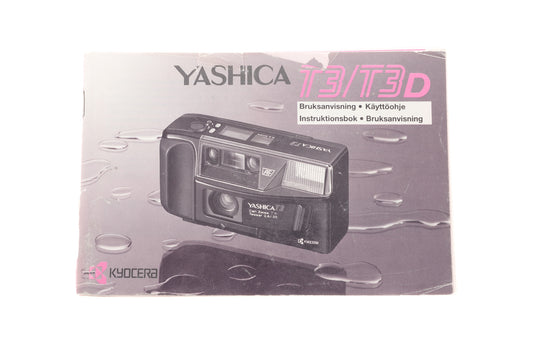 Yashica T3 / T3D Instructions - Accessory
