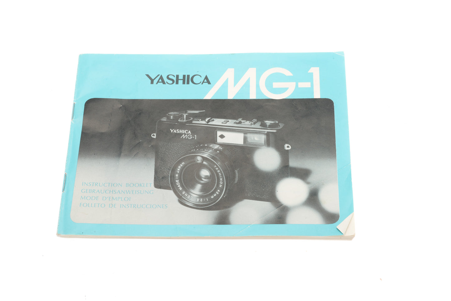 Yashica MG-1 instructions - Accessory
